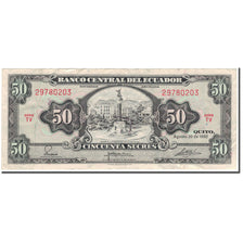 Banknote, Ecuador, 50 Sucres, 1982-08-20, KM:116e, VF(20-25)