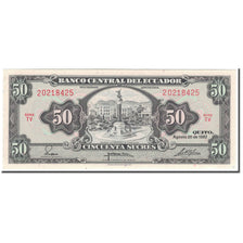 Banknote, Ecuador, 50 Sucres, 1982-08-20, KM:116e, UNC(65-70)
