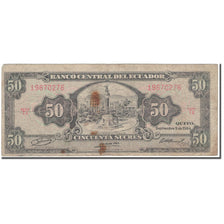 Banknote, Ecuador, 50 Sucres, 1984-09-05, KM:122a, VG(8-10)