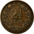 Coin, Netherlands, William III, 2-1/2 Cent, 1877, EF(40-45), Bronze, KM:108.1
