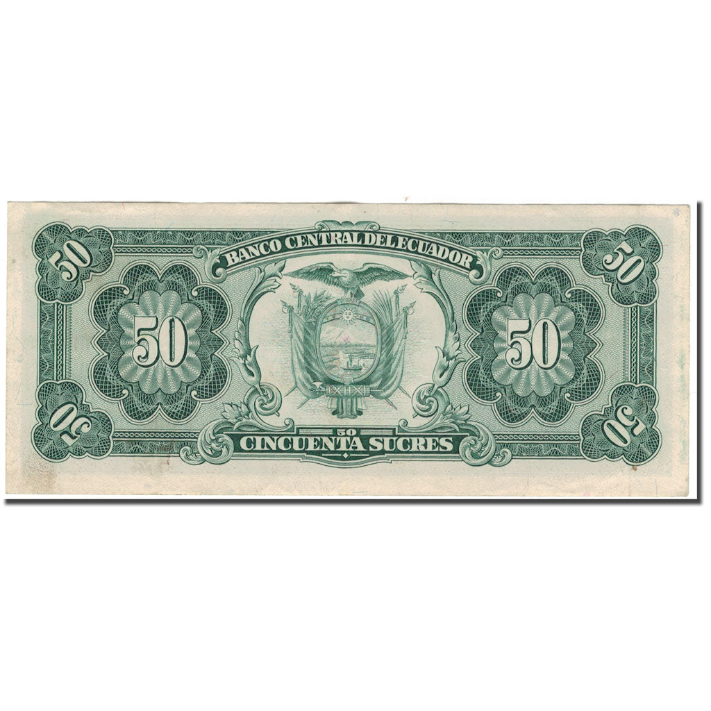 Banknote, Ecuador, 50 Sucres, 1984-09-05, KM:122a, UNC(63)