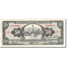 Banknote, Ecuador, 50 Sucres, 1988-11-22, KM:122a, AU(55-58)