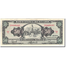 Banknot, Ekwador, 50 Sucres, 1988-11-22, KM:122a, AU(55-58)