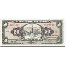 Banknote, Ecuador, 50 Sucres, 1988-11-22, KM:122a, EF(40-45)
