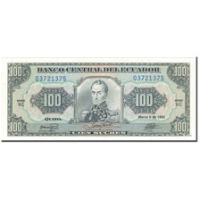 Banknote, Ecuador, 100 Sucres, 1992-3-9, KM:123Ab, UNC(65-70)