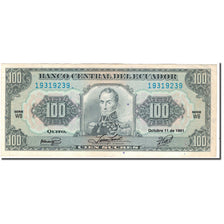 Banknote, Ecuador, 100 Sucres, 1991-10-11, KM:123Aa, AU(55-58)