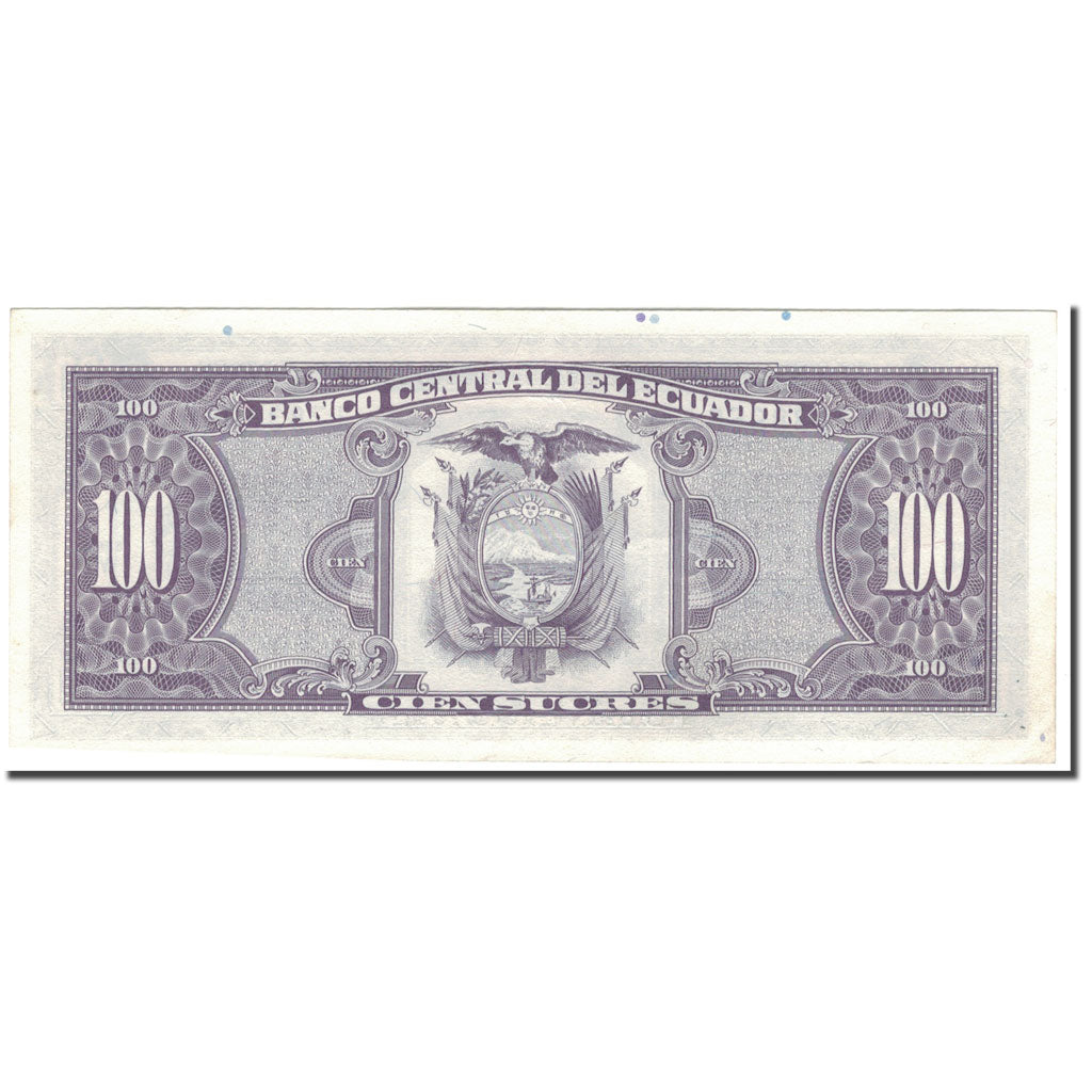 Banknote, Ecuador, 100 Sucres, 1994-02-21, KM:123Ac, UNC(63)