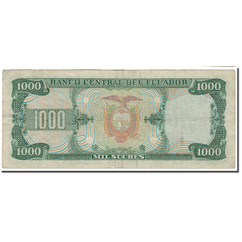 Banknote, Ecuador, 1000 Sucres, 1984-09-05, KM:125a, VF(20-25)