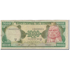 Billet, Équateur, 1000 Sucres, 1986-09-29, KM:125a, B+
