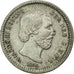 Moneta, Holandia, William III, 5 Cents, 1850, AU(50-53), Srebro, KM:91