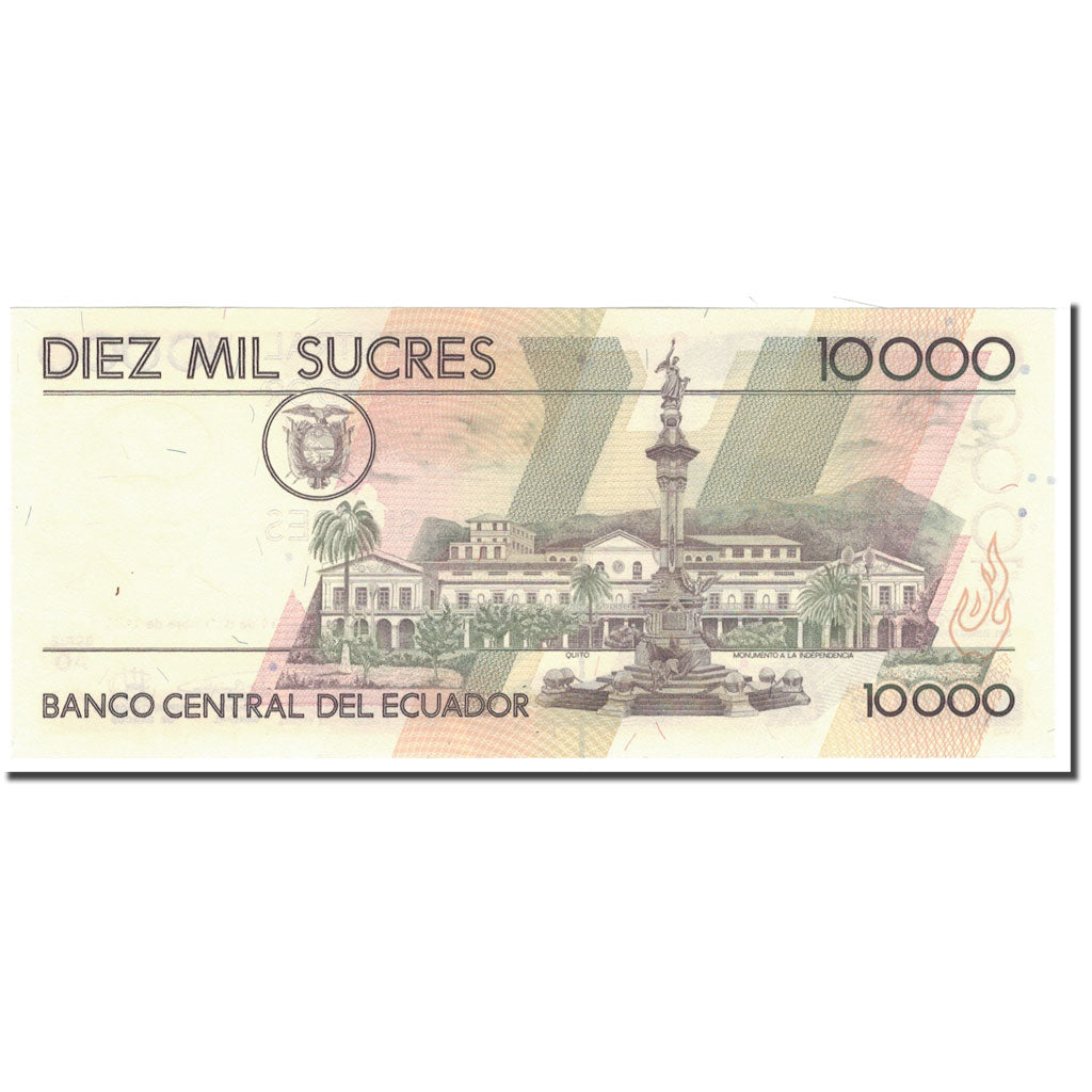 Banknote, Ecuador, 10,000 Sucres, 1998-12-14, KM:127c, UNC(65-70)