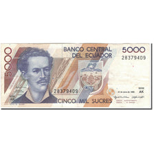 Banknote, Ecuador, 5000 Sucres, 1995-01-31, KM:128b, EF(40-45)