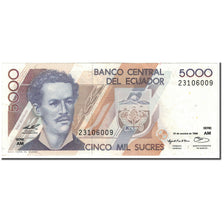 Banknote, Ecuador, 5000 Sucres, 1996-10-31, KM:128b, EF(40-45)