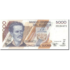 Banknote, Ecuador, 5000 Sucres, 1999-03-06, KM:128c, UNC(65-70)