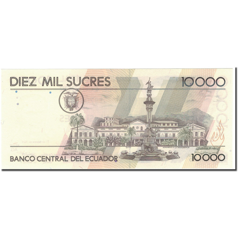 Banknote, Ecuador, 10,000 Sucres, 1994-02-21, KM:127a, UNC(65-70)