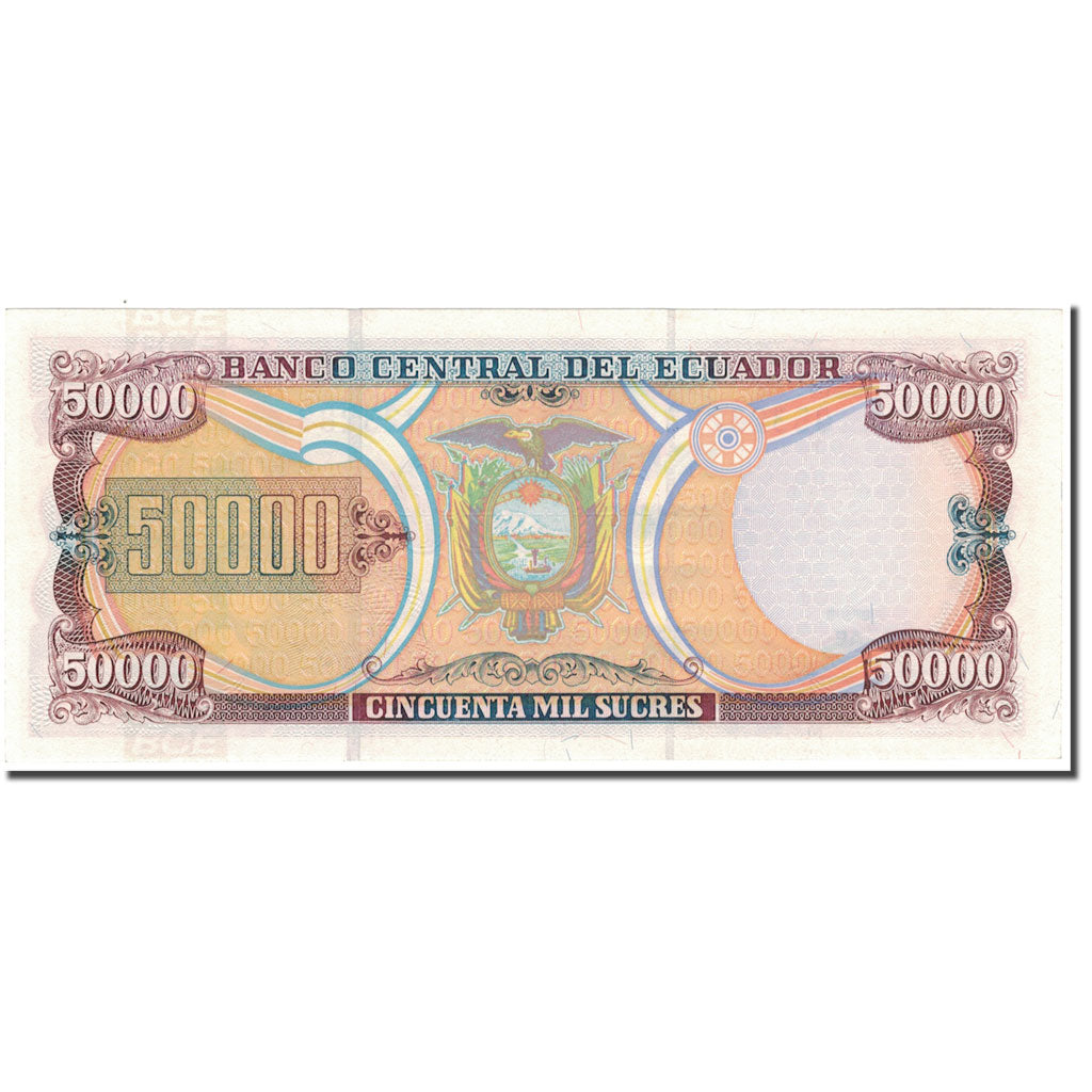 Billete, 50,000 Sucres, Ecuador, 1999-03-06, KM:130b, UNC