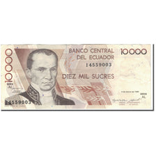 Banknote, Ecuador, 10,000 Sucres, 1995-03-06, KM:127b, VF(30-35)