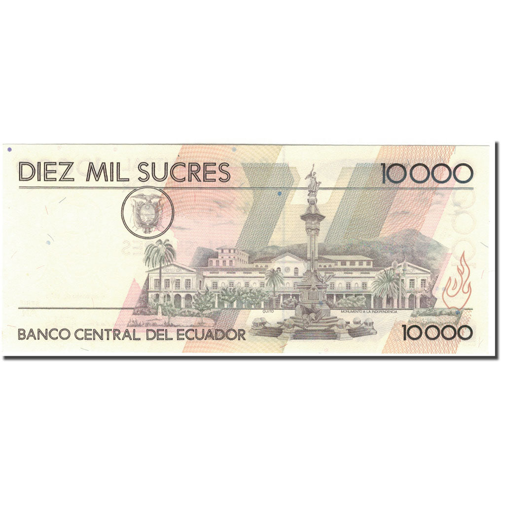 Banknote, Ecuador, 10,000 Sucres, 1996-01-04, KM:127b, UNC(65-70)
