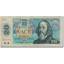 Banknote, Slovakia, 20 Korun, 1988, KM:15, VG(8-10)