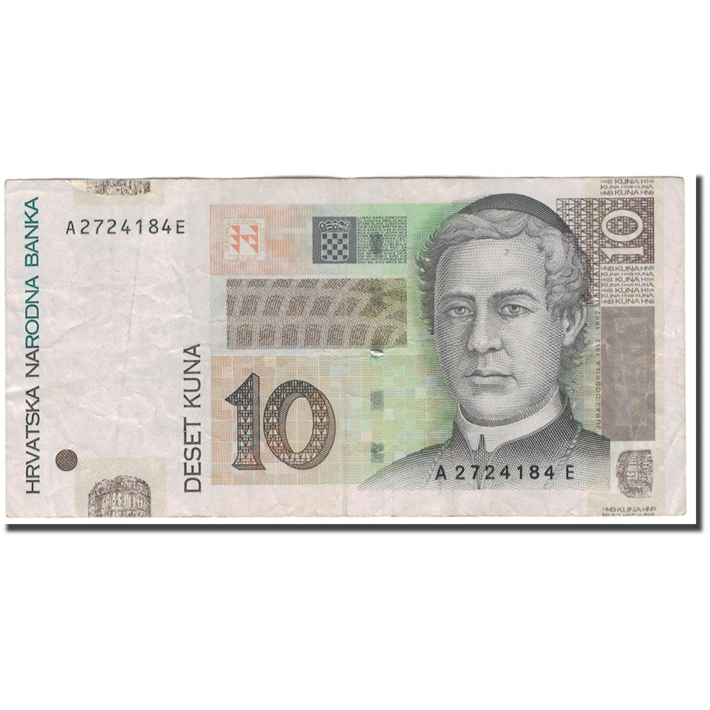 Banknote, Croatia, 10 Kuna, 2001-03-07, KM:38, EF(40-45)