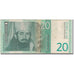 Biljet, Joegoslaviëe, 20 Dinara, 2000, KM:154a, B+