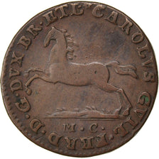 GERMAN STATES, Pfennig, 1798, Brunswick, KM #995, EF(40-45), Copper, 2.46