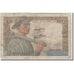 Frankreich, 10 Francs, 10 F 1941-1949 ''Mineur'', 1942-11-26, GE+, Fayette:8.6