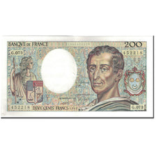 France, 200 Francs, 200 F 1981-1994 ''Montesquieu'', 1989, UNC(60-62)