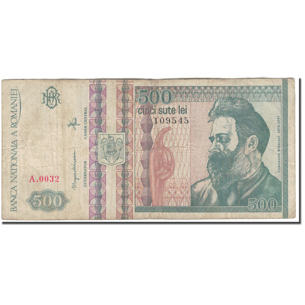 Banknote, Romania, 500 Lei, 1992, KM:101b, F(12-15)