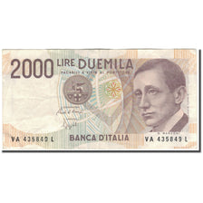 Banconote, Italia, 2000 Lire, 1990-10-03, KM:115, BB