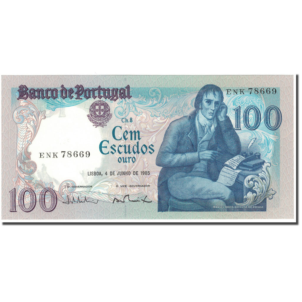 Banknote, Portugal, 100 Escudos, 1985-06-04, KM:178e, UNC(65-70)