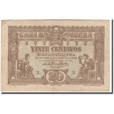 Banknote, Portugal, 20 Centavos, 1922, KM:100, VF(30-35)