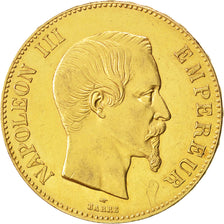 Moneta, Francia, Napoleon III, Napoléon III, 100 Francs, 1858, Paris, SPL-