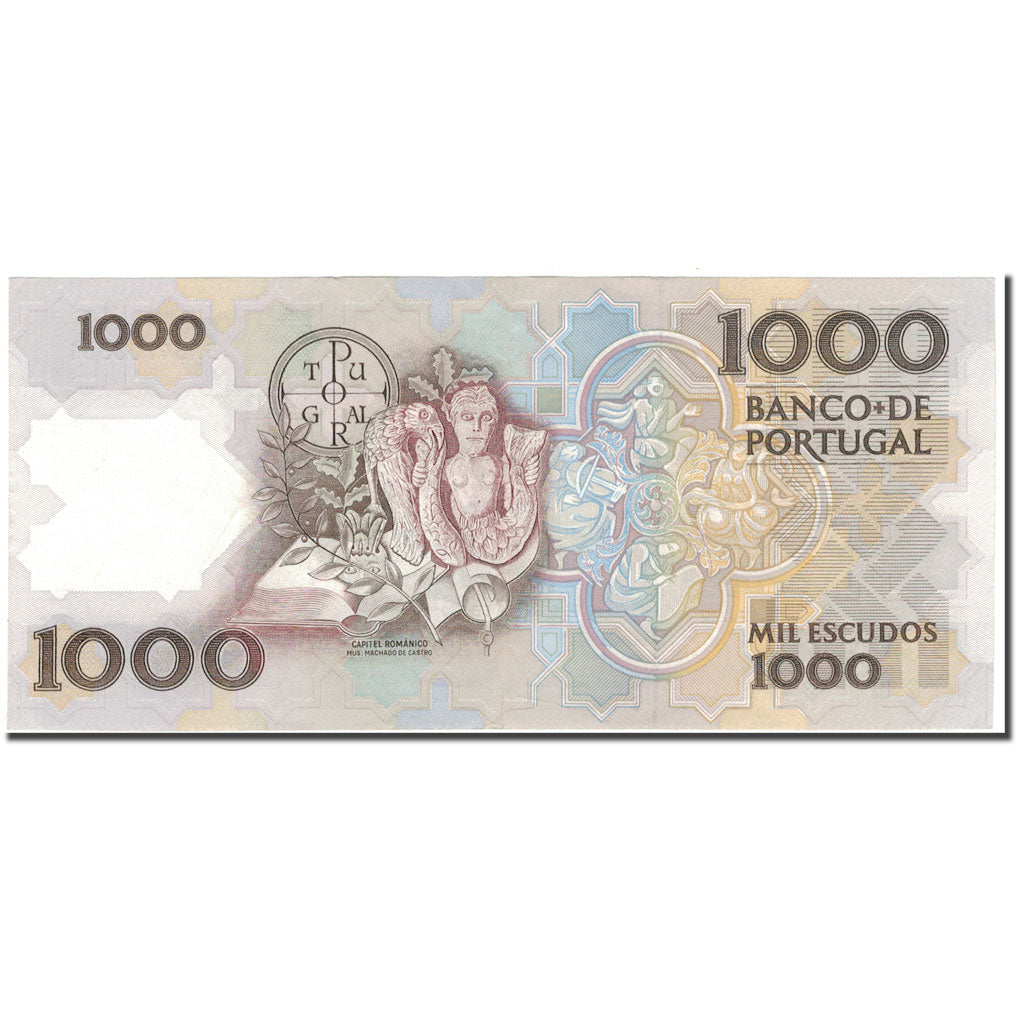 Geldschein, Portugal, 1000 Escudos, 1990-12-20, KM:181g, VZ+