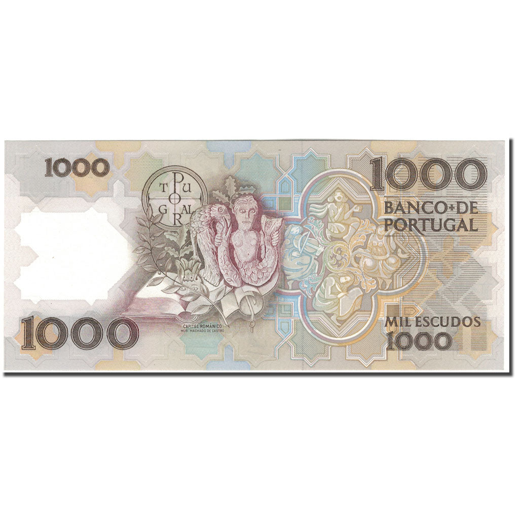 Geldschein, Portugal, 1000 Escudos, 1988-12-22, KM:181e, VZ+