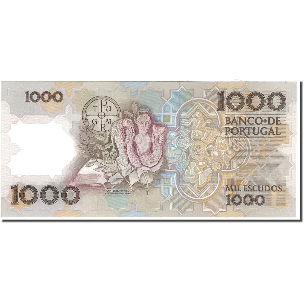 Geldschein, Portugal, 1000 Escudos, 1988-12-22, KM:181e, UNZ-