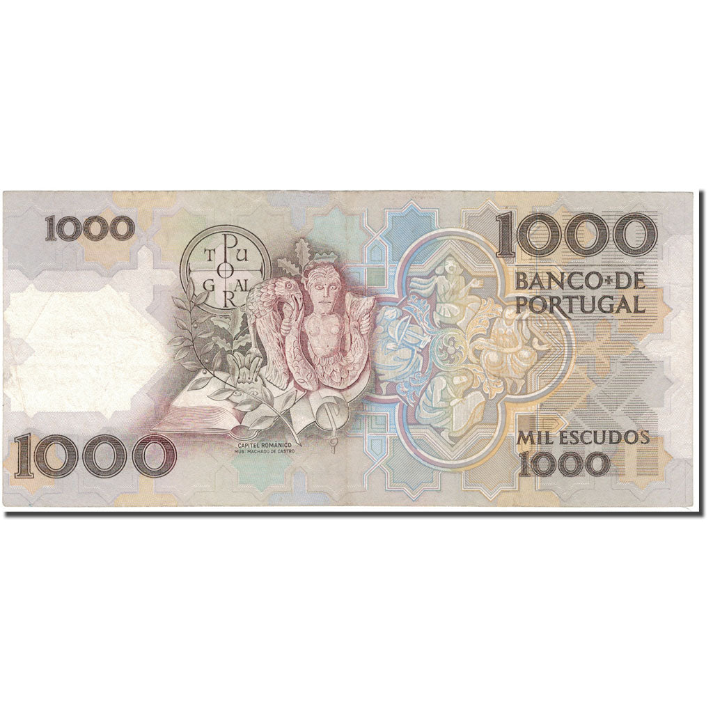 Banknote, Portugal, 1000 Escudos, 1990-07-26, KM:181g, EF(40-45)