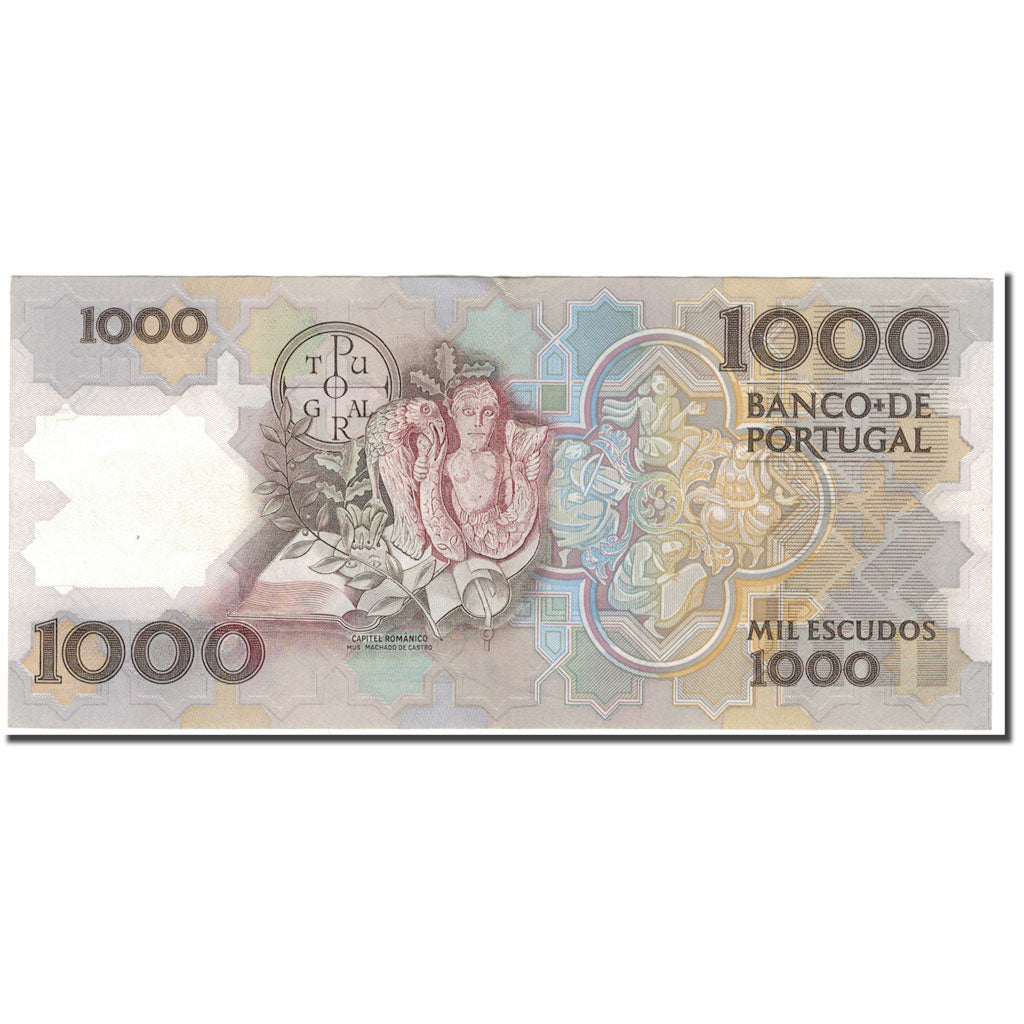 Geldschein, Portugal, 1000 Escudos, 1990-07-26, KM:181g, SS+