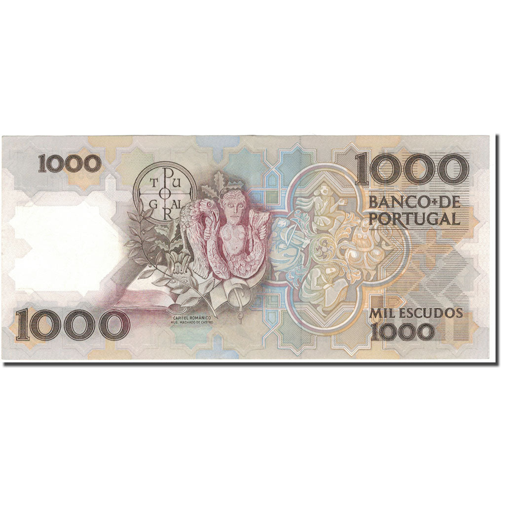 Biljet, Portugal, 1000 Escudos, 1986-06-12, KM:181b, SUP
