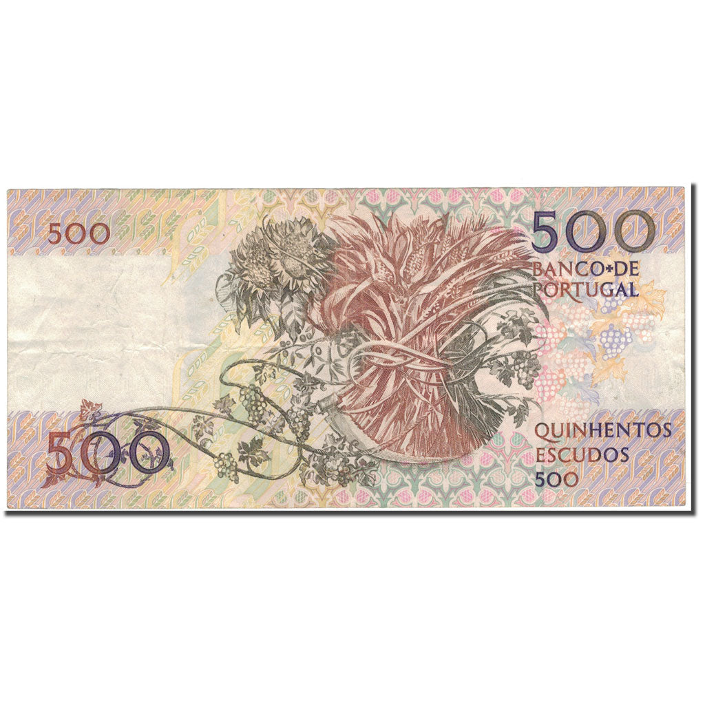 Banknote, Portugal, 500 Escudos, 1987-11-20, KM:180a, VF(30-35)