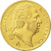 FRANCE, Louis XVIII, 20 Francs, 1824, Lille, KM #712.9, AU(50-53), Gold,...