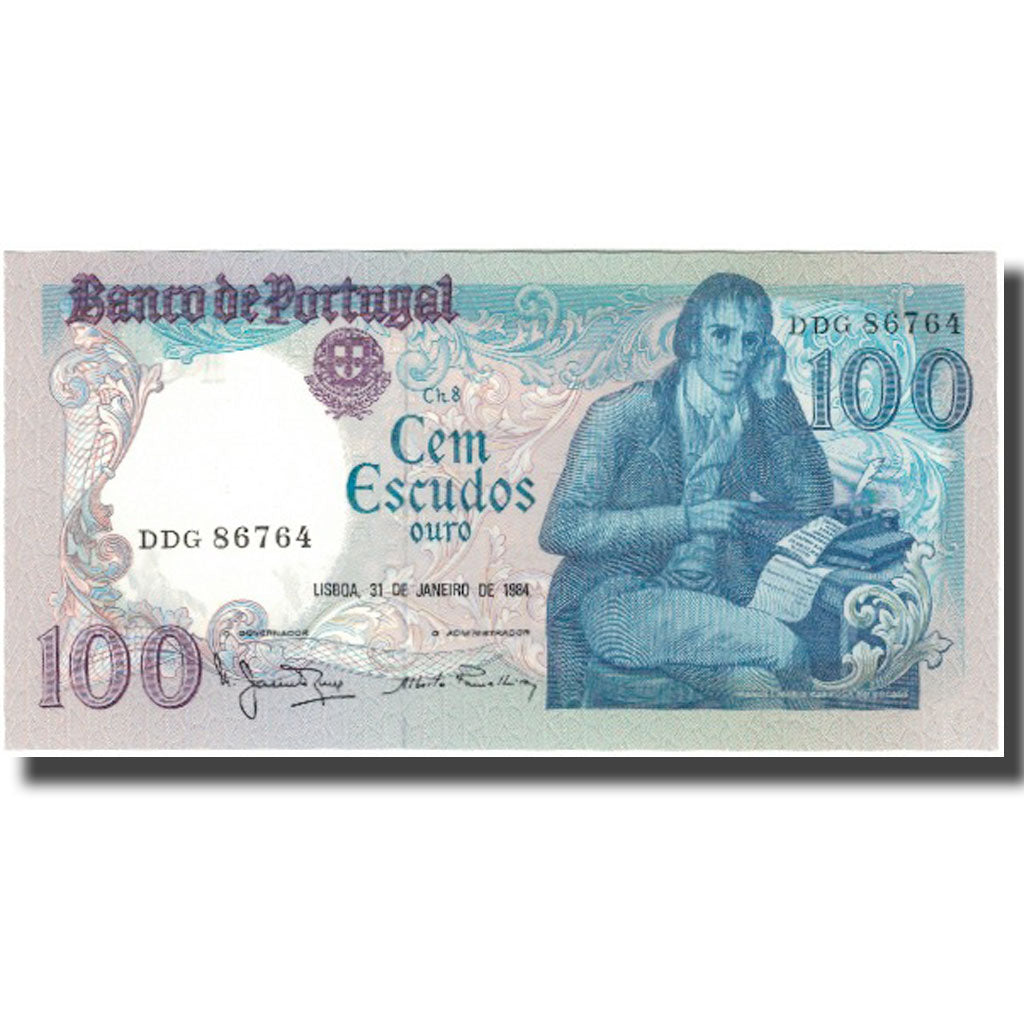 Banknote, Portugal, 100 Escudos, 1984-01-31, KM:178c, UNC(65-70)