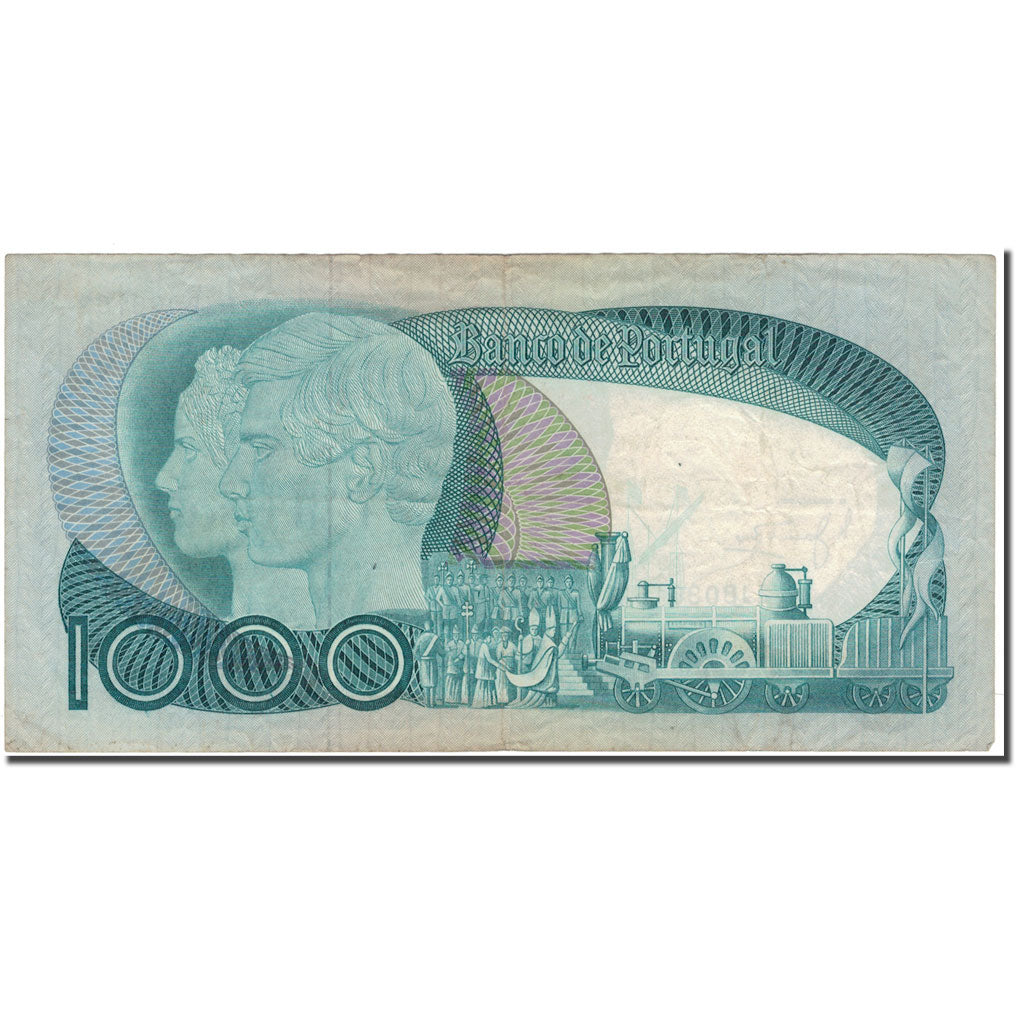 Banknot, Portugal, 1000 Escudos, 1980-09-16, KM:175b, VF(30-35)