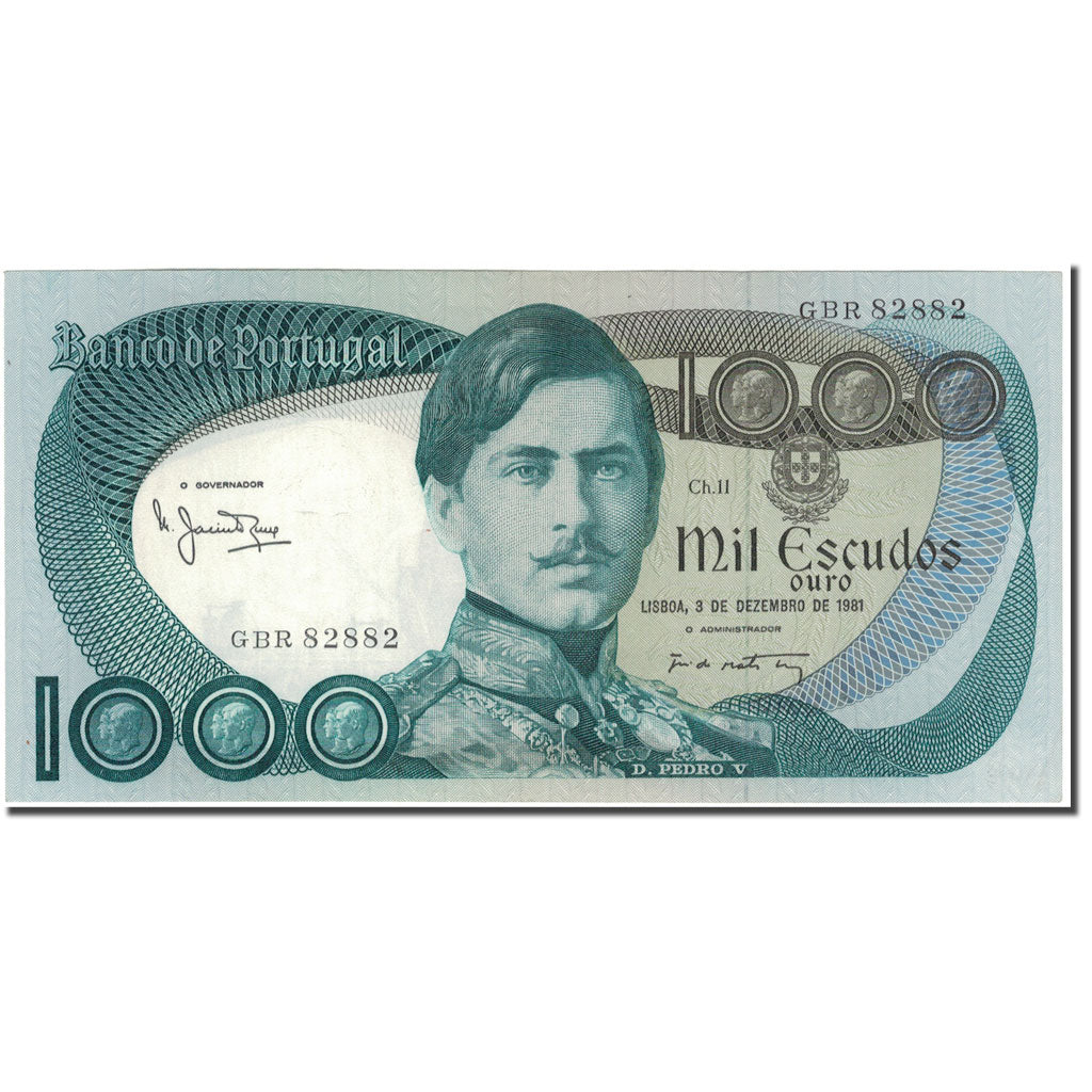Banknote, Portugal, 1000 Escudos, 1981-12-03, KM:175c, UNC(65-70)