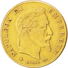 FRANCE, 5 Francs, 1863, Paris, KM #803.1, EF(40-45), Gold, Gadoury #1002, 1.58