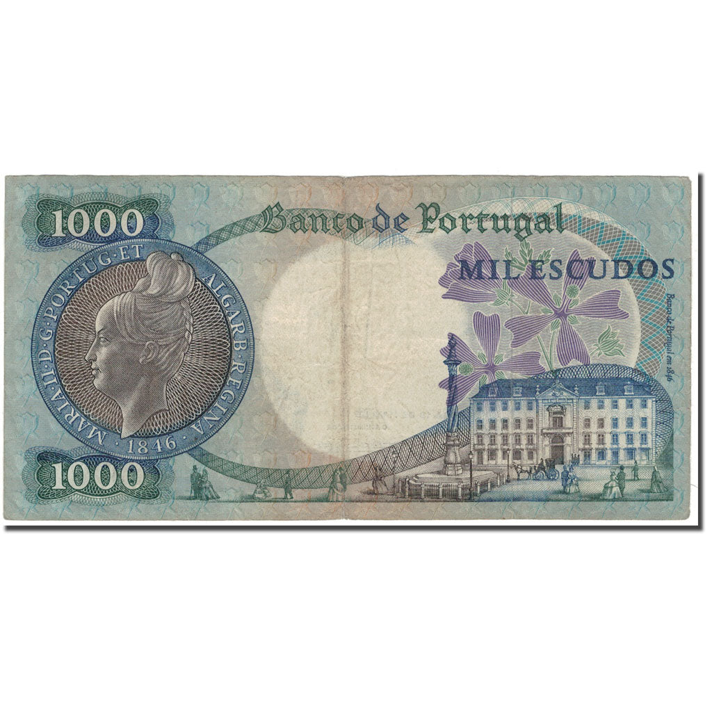 Banknote, Portugal, 1000 Escudos, 1967-05-19, KM:172a, F(12-15)