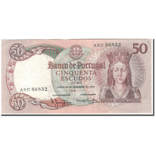 Banknote, Portugal, 50 Escudos, 1964-02-28, KM:168, AU(50-53)