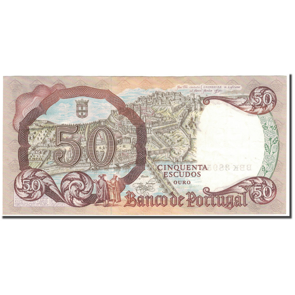 Billet, Portugal, 50 Escudos, 1964-02-28, KM:168, SUP