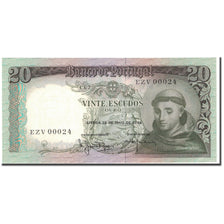 Biljet, Portugal, 20 Escudos, 1964-05-26, KM:167b, NIEUW