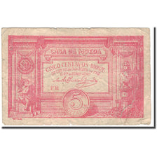 Banknote, Portugal, 5 Centavos, 1918-04-05, KM:98, VG(8-10)